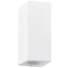 Image de Applique extérieure - Lucande - lampe murale extérieure - Aluminium Verre - blanc