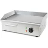Image de Plancha Professionnelle - VERTES - 3000W - Acier Inox - Surface de Gril Lisse 55x35cm - Thermostat - Température 50-300°C