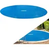 Image de AREBOS Bâche de piscine solaire Bâche Solaire ronde Ø 305m Bâche Solaire épaisseur 120 µm Bâche Thermique Bleu