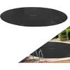Image de AREBOS Pool bâche Solaire Bâche Solaire Ronde Ø 366 m Noir Bâche Solaire épaisseur 120 µm Bâche Solaire de Piscine