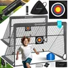 Image de But de football enfant - KESSER - Pop-up facile à installer - Barres en fibre de verre renforcées