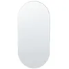 Image de Miroir mural ovale 40 x 80 cm argenté ALFORTVILLE