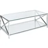 Image de Table Basse Audet Verre De Sécurité Argenté