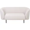 Image de Canapé 2 Places Loen Tissu Beige Clair