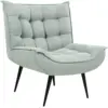 Image de Fauteuil alvesta tissu vert menthe 403370