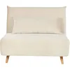 Image de Fauteuil Convertible Setten Velours Beige Clair