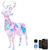 Image de Décoration Extérieure Led Intelligente Avec L'application Polaris 90 Cm Renne Multicolore