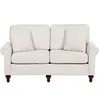 Image de Canapé 2 Places Ginnerup Tissu Beige Clair