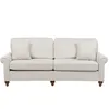 Image de Canapé 3 Places Ginnerup Tissu Beige Clair