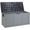 Image de Coffre de rangement LOCARNO 112 cm 50 cm Gris