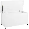 Image de Coffre De Rangement Campalto 123 Cm 60 Cm Blanc