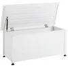 Image de Coffre De Rangement Campalto 113 Cm 50 Cm Blanc