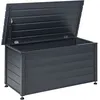 Image de Coffre De Rangement Campalto 123 Cm 60 Cm Gris Foncé