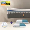 Image de EMMA Pack Matelas Emma Original Lite 160x200 cm + 2 Oreillers Emma Original Adapt Ressorts + Mousse à Mémoire de Forme