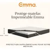 Image de Emma Protège-matelas Imperméable Emma 90x200 Cm Imperméable Et Respirant Doux Et Confortable
