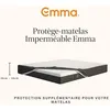 Image de EMMA Protège-matelas Imperméable Emma 90x200 cm Imperméable et Respirant Doux et Confortable Antibactérien Anti-allergènes