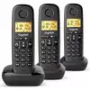 Image de Gigaset - téléphone sans fil noir basic100trionoir - BASIC100TRIONOIR
