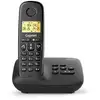 Image de Téléphone Fixe - Basic 100a - Répondeur - Mode Mains Libres - Ecran Rétroéclairé - Répertoire 50 Contacts - Blocage - No