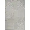 Image de Tapis everest moderne effet haut-bas 3d - gris - 120 x 170 cm