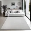Image de the carpet Mirella   Tapis salon moderne tissage structuré tons neutres facile d’entretien Crème 200 x 280 cm D36