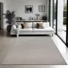 Image de the carpet Mirella   Tapis salon moderne tissage structuré tons neutres facile d’entretien Beige 160 x 220 cm D36