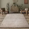Image de the carpet Bahar Shaggy tapis de salon à poils longs (30 mm)Beige 120 x 170 cm D2