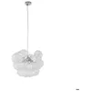 Image de Suspension - Lucande - lampe suspendue - Verre - transparent chromé