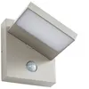 Image de LED Applique Exterieur Silvan (Moderne) en Gris Aluminium (1 lampeà) Murale Luminaire Lampe Jardin Eclairage d'exterieur
