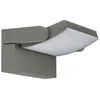 Image de LED Applique Exterieur Sherin (Moderne) en Gris Aluminium (1 lampe à) Murale Luminaire Lampe Jardin Eclairage d'exterieur