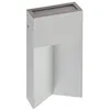 Image de LED Applique Exterieur Kaholo (Moderne) en Gris Aluminium (à 2 lampes) Murale Luminaire Lampe Jardin Eclairage d'exterieur