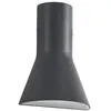 Image de LED Applique Exterieur Zephy (Moderne) en Noir Aluminium (1 lampeà) Murale Luminaire Lampe Jardin Eclairage d’exterieur