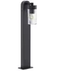 Image de Lindby Luminaire extérieur Kaliro (Moderne) en Noir Aluminium (1 lampeà E27) Borne lumineuse borne luminaire pour socle