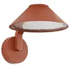 Image de Applique extérieure ampoules LED - Lindby - lampe murale extérieure - Aluminium - terracotta