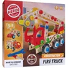 Image de Constructor - Camion De Pompier A Construire - En Bois 100 % Certifié Fsc - 155 Pieces - Des 5 Ans