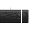 Image de 3dconnexion Keyboard Pro With Numpad Clavier Bureau Usb + Rf Wireless + Bluetooth Azerty Français Noir