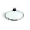 Image de Accessoire pour barbecue - LOTUSGRILL - COUVERCLE + THERMOMÈTRE 34 CM - Verre - Charbon