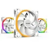 Image de Kit de 3 ventilateurs PWM ARGB Light Wings 140mm Blanc - BE QUIET