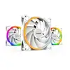 Image de Ventilateurs Light Wings 140 Mm Pwm Argb Plastique Mat Blanc 140 Mm Be Quiet!