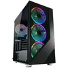 Image de Boîtier PC Gamer - LC-POWER - Gaming 803B - 4 ventilateurs ARGB - Verre trempé - Compatible ATX - Connectique moderne