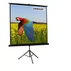 Image de Ecran de projection sur pied - CELEXON - 158 x 158 cm - Gain 1.0 - Dos noir opaque