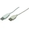 Image de Cable Usb 2.0 Logilink (rallonge) M/h 1,80 M Cu0010