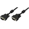 Image de Câble Vga Logilink 20 M Double Blindage Noyau Ferrite