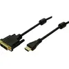 Image de Câble Vidéo Logilink Hdmi Vers Dvi-d Double Blindage 2 Mètres