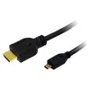 Image de Câble HDMI - LOGILINK - V1.4 - 1m - HDMI Type A mâle - Micro HDMI Type D mâle