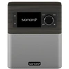 Image de Radio-réveil Sonoro Stream 14,9 X 10,4 X 17,1 Cm Décor Chêne Et Argent