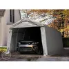 Image de TOOLPORT garage abri 33x6 m PVC env. 550 g/m² H. 21m gris statique : terre