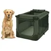 Image de Cage de transport - MAELSON - Soft Kennel - 82x59x59cm - Vert très foncé - Intérieur