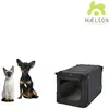 Image de MAELSON Soft Kennel Transportbox mit Tragegriffen faltbar - anthrazit - 52 x 33 x 33