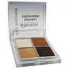 Image de Fard à paupières - Benecos - Coffee & Cream - 4 couleurs - Non waterproof - Certifié BDIH