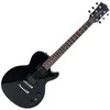 Image de Guitare électrique - LP-100 BL - 2x Humbuckers - Manche vissé érable - Corps tilleul laqué noir